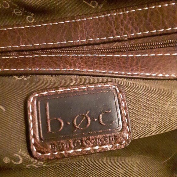 Born Concept Faux Leather Double Zip Woven Satchel Hand Bag - Picture 6 of 12